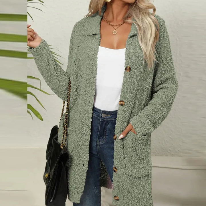 Annele | Cardigan lungo con tasche